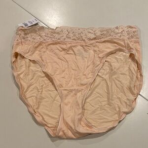 Soma Peach Lace Trim Panties